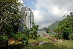 Temple near the lake