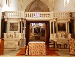 small church in the abbey