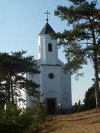 Beautiful white church