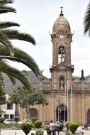 church with bell tower, colombia