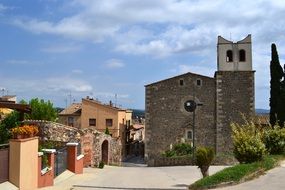 church in spanish village
