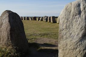 stones on a sacred place