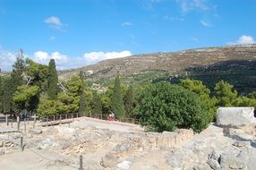 ruin in Crete