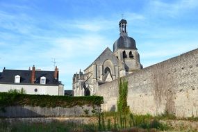 stone wall in France