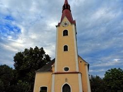 facade of the Catholic Church