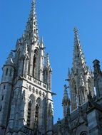 gothic cathedral in zeebrugge