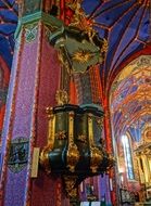 beautiful decoration of the cathedral