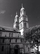 Protestant church, grossmÃ¼nster, switzerland, zurich