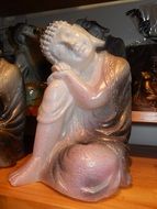 the statue of Buddha decoration