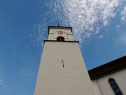 church tower under blue sky in germany