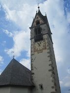 Church tower in South Tyrol