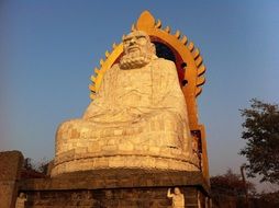 stone figure of buddha in china