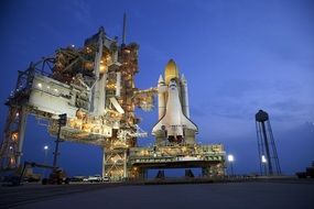 rollout atlantis space shuttle