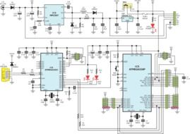 circuits electronics atmel drawing