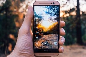 nature photo on your smartphone