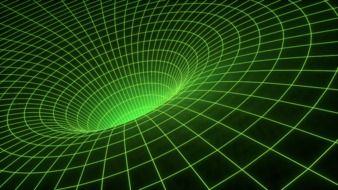 wormhole space time light tunnel