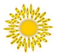 clipart of the sunlight