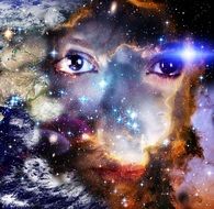 eyes in galactic space