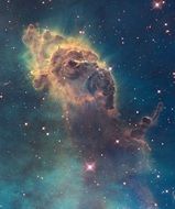 The Carina Nebula is a large, complex area of bright and dark nebulosity in the constellation Carina