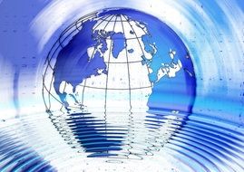 earth globe planet global world