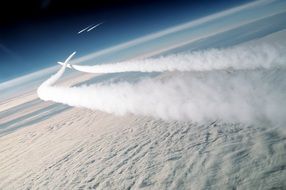 photo of the military planes ona sky