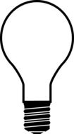 light bulb icon drawing