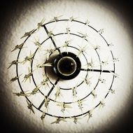 lamp light from inside