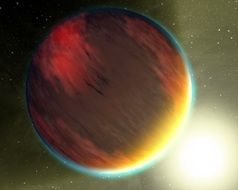 exoplanet in space