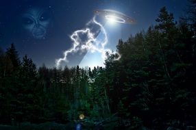 fantastic phenomena in the sky