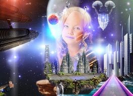 fantasy bee universe planet