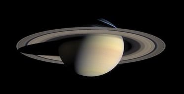 planet saturn s rings drawing
