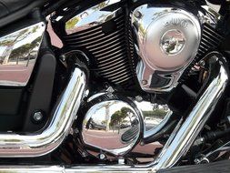motorcycle chrome