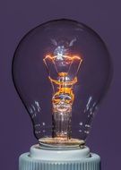 Powerful incandescent lamp