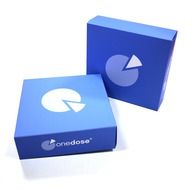 Boxes with an onedose logo