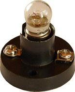 Photo of isolated light bulb