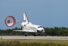 space shuttle landing