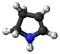 clipart of the pyrroline molecule