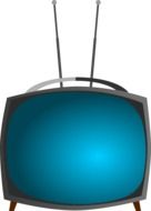 tv television drawing
