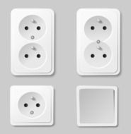 electric sockets power drawing