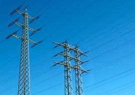 high voltage power line