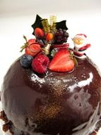 chocolate fruitcake