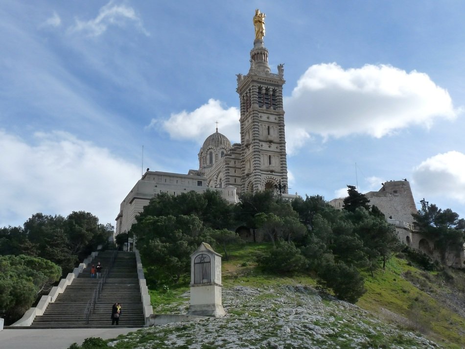 Marseille church with name 'the good mother'