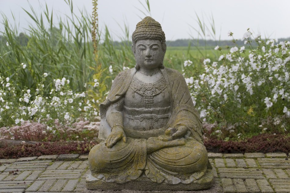 Buddha in the garden