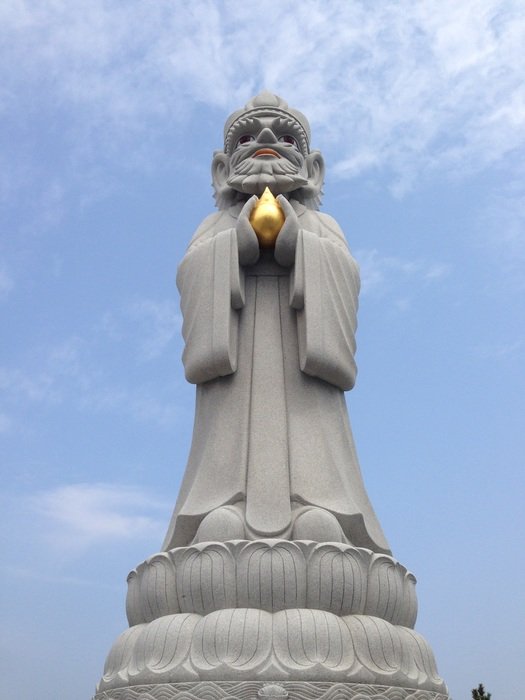 High Buddha statue