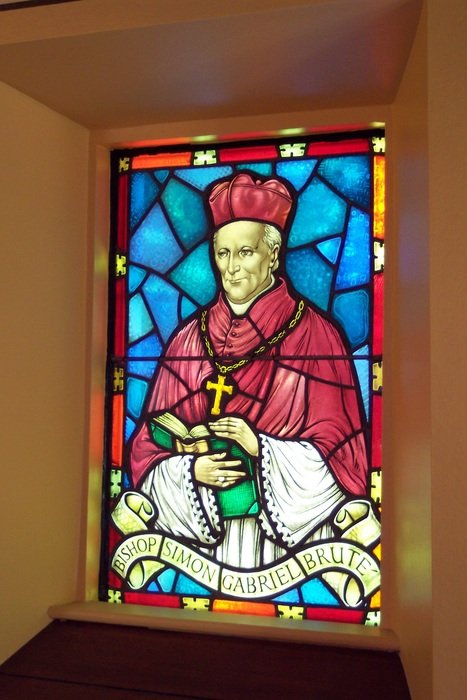 catholic glass window