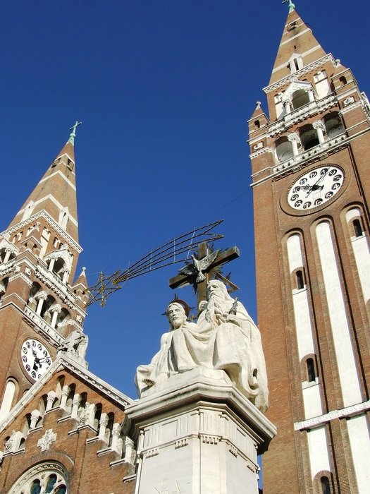 Szeged Cathedral in Hungary