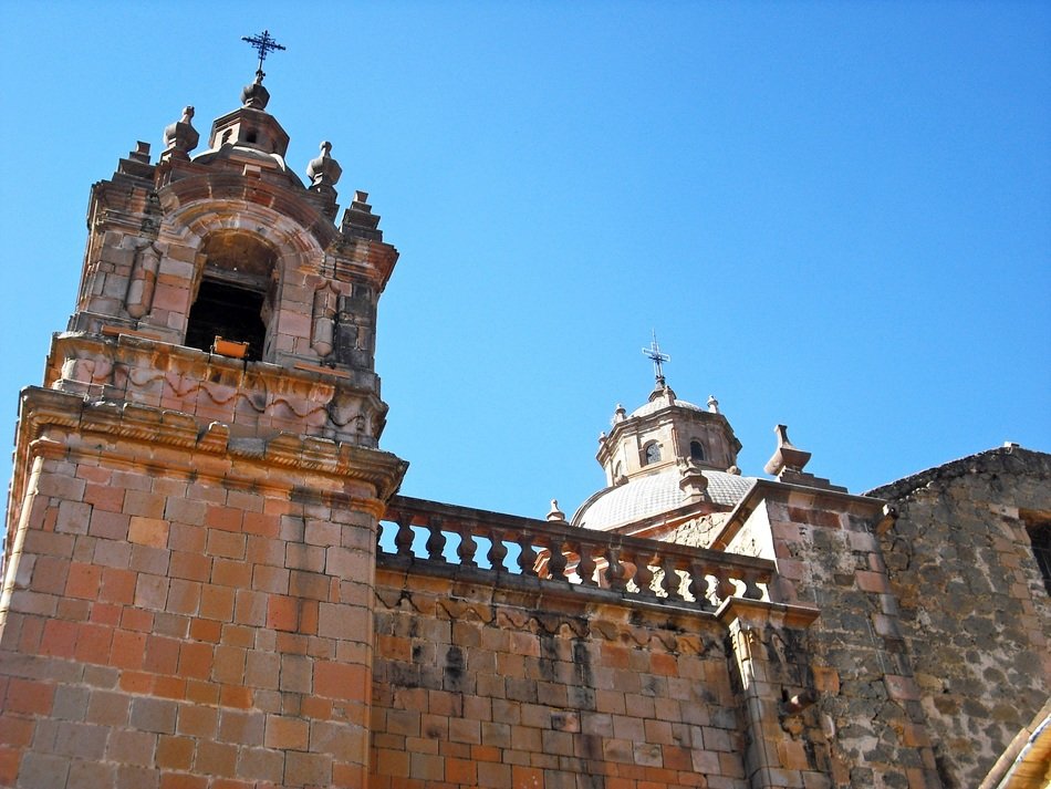 view of the architecture of mexico