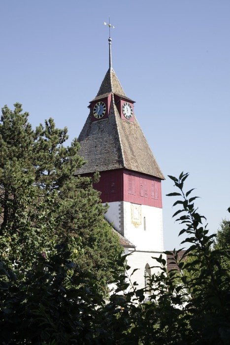 steeple of Christian church in r&uuml;mlang
