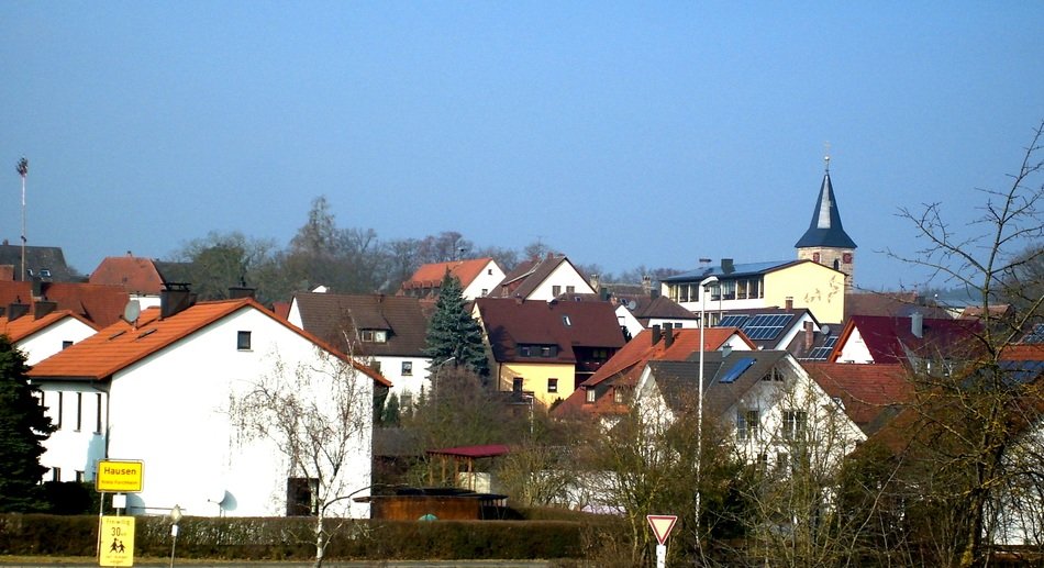 hausen village church