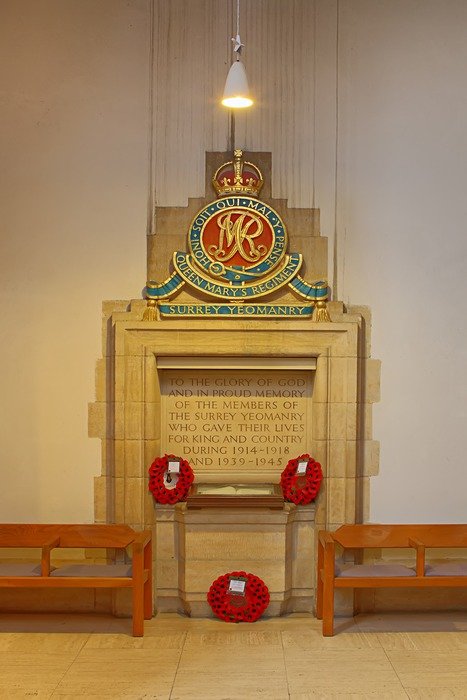 altar in the cathedral in england